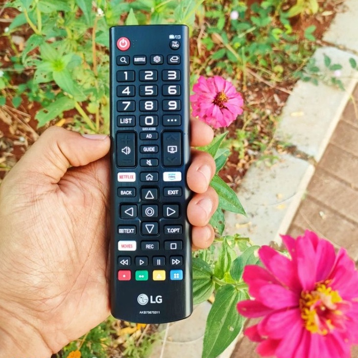 ➼ REMOTE SMART TV REMOT REMOTE LG TV LED TV LCD ORI ORIGINAL AKB75675311 t Produk Premium •.