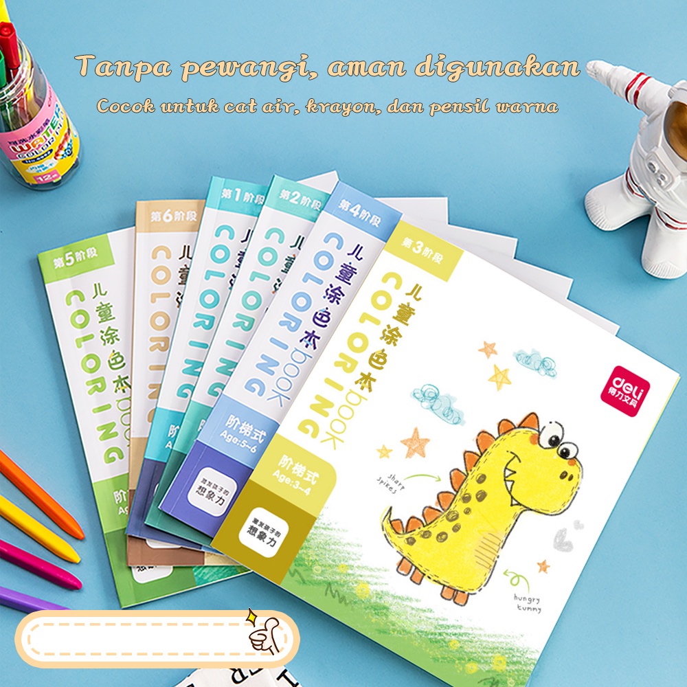 

FYQ DELI BUKU MEWARNAI COVER ANIMASI, KUALITAS BAGUS 73353 HF5