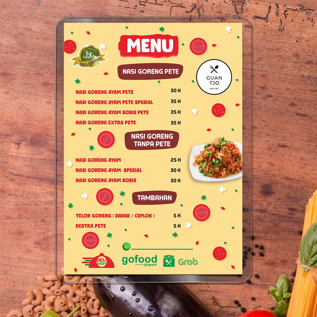 

JO1 CETAK DAFTAR MENU BEBAS DESIGN NR4