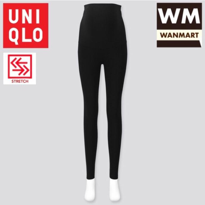 UNIQLO Women Maternity Celana Dalam Legging Hamil Wanita Black