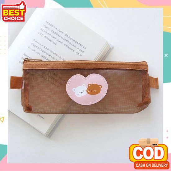 

Kotak Pensil Import Lucu 3D 6D Bahan Eva Anti Air Karakter Cantik Termurah Kotak Pensil Plaid Style Aesthetic - Kotak Pensil Kotak Kotak Japan/Korea Kotak Pensil Bear Tempat Pensil Box Storage Pouch Cute Korean Style - Love Bear Small