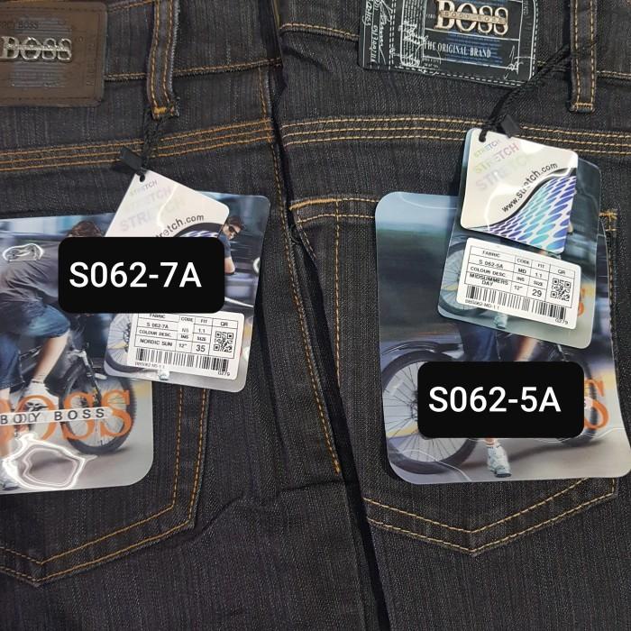 Celana Jeans Pendek Pria Jumbo 40 42 44 Body Boss Ori Murah Obral