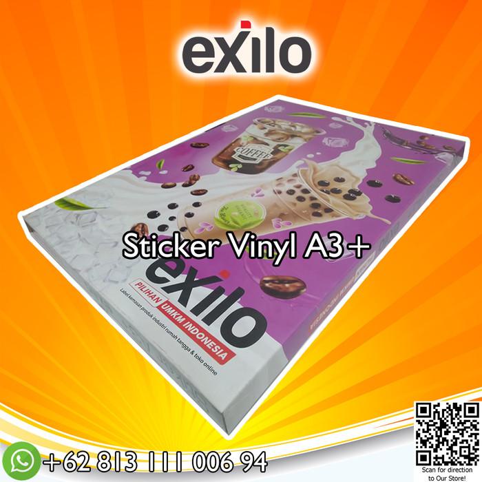 

Promo Exilo Stiker Vinyl A3+ Laser Gloss/Matte/Transparant