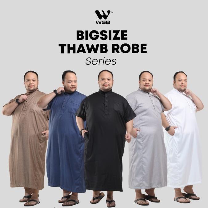 Wgb Koko Gamis Kurta Pria Big Size Ukuran Jumbo Xxl Xxxl Berkualitas