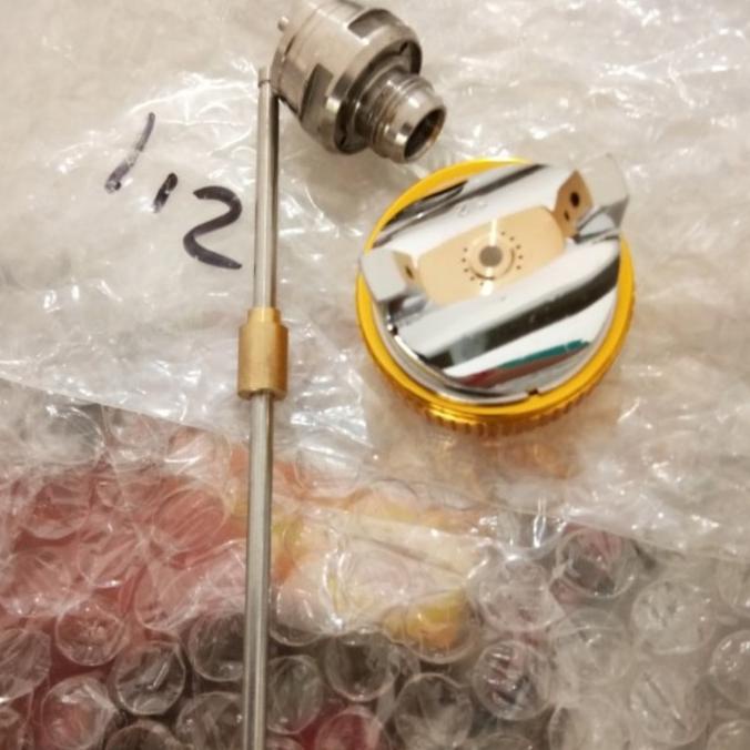 1,2Mm Sparepart Nozzle Set Spray Gun Angin Hvlp Hyper Coofix 1,2 1.2Mm