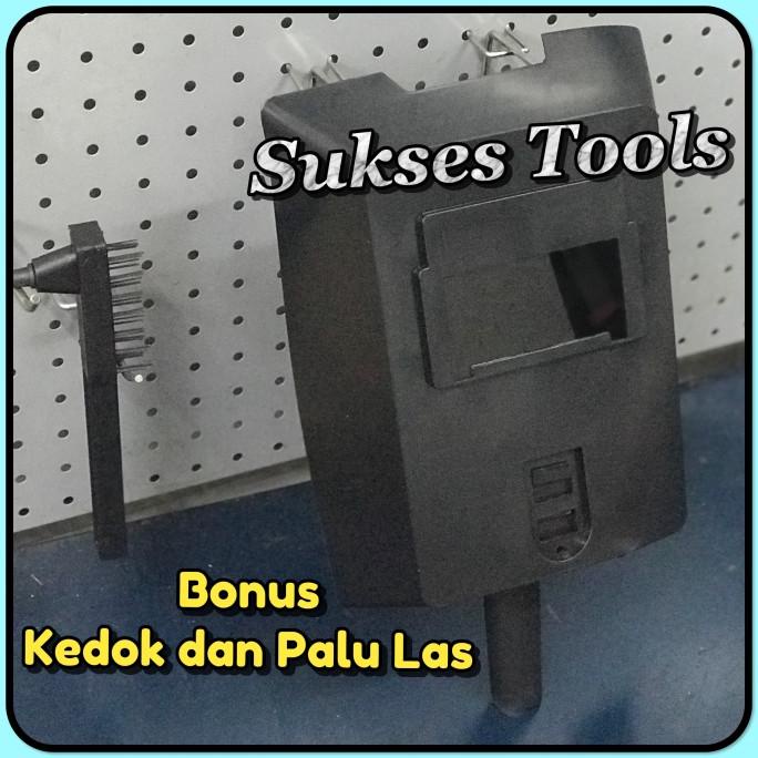 Tang Las / Welding Holder + Tang Massa /Earth Clamp Set + Kabel Las