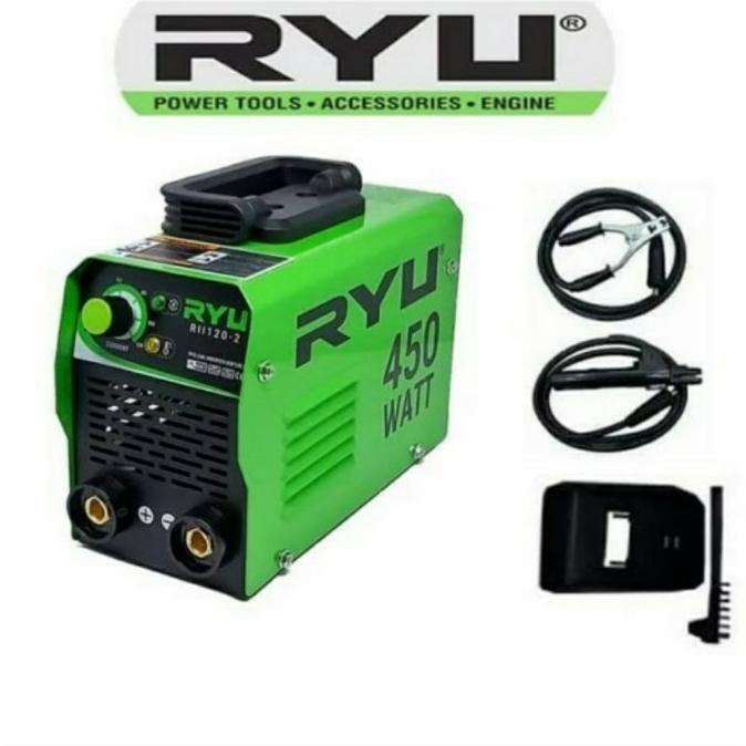 MESIN LAS RYU MESIN LAS LISTRIK RYU RII 120-2 WELDING MACHINE 450 WATT
