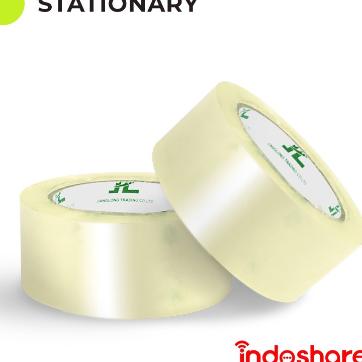 

YVFY1782 PALING AMPUH>>> Lakban Bening / Opp Tape 48mm x 100 Yard x 48 Micron