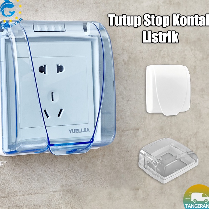 ➠☇☆✶ 【Type 86】Penutup Stop Kontak Tahan Air/Cover Stop Kontak Anti Air/Cover Pelindung Colokan Listr