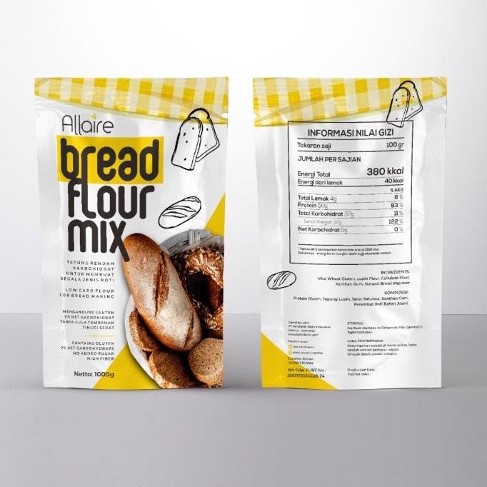 

Allaire Bread 1kg Tepung Keto Khusus roti