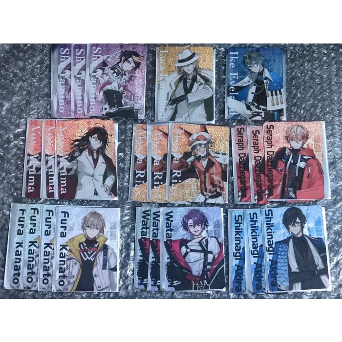 Nijisanji Agf Luxiem / Voltacion Holo Card Murah