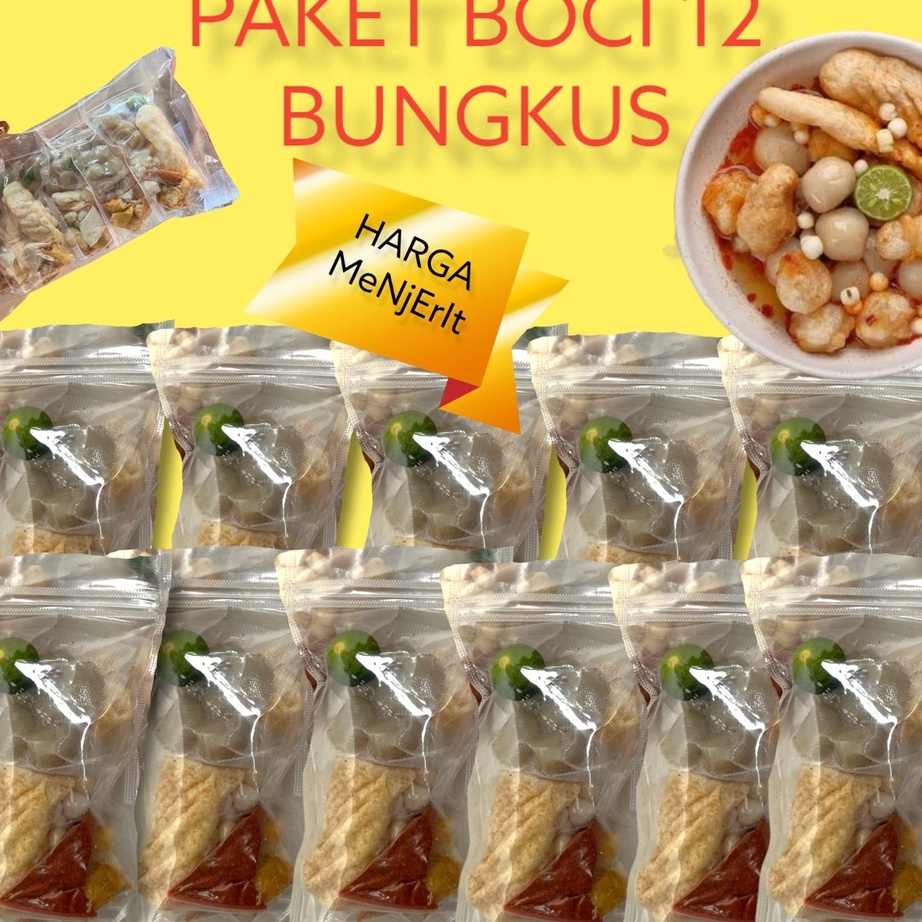 

♦ XV 108210 PAKET BASO ACI 12 BUNGKUS PAKET HEMAT Free Ongkir ♔
