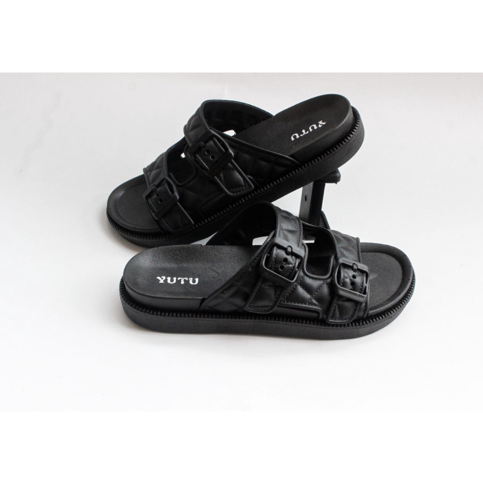 Tren Terbaru Sandal Jelly YUTU Wanita Slop bahan Karet |Empuk dan Ringan New Product