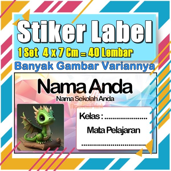 

Stiker Label Nama Buku Pelajaran Anak Karakter Hewan Lucu Cute Murah Sticker Kecil Banyak 20 Lembar Anime Vol-109