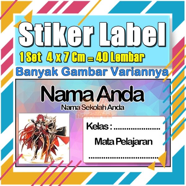 

Stiker Label Nama Buku Pelajaran Anak Karakter Hewan Lucu Cute Murah Sticker Kecil Banyak 20 Lembar Anime Vol-131