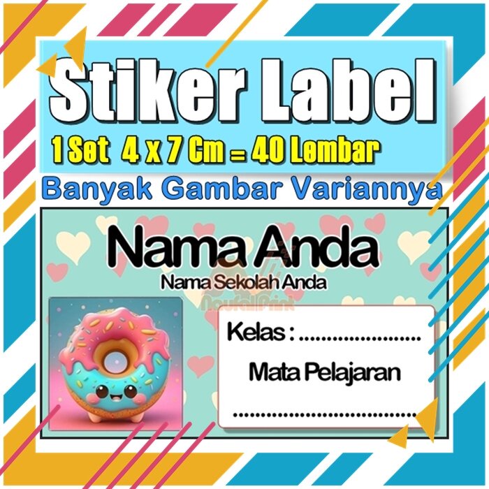 

Stiker Label Nama Buku Pelajaran Anak Karakter Hewan Lucu Cute Murah Sticker Kecil Banyak 20 Lembar Anime Vol-153