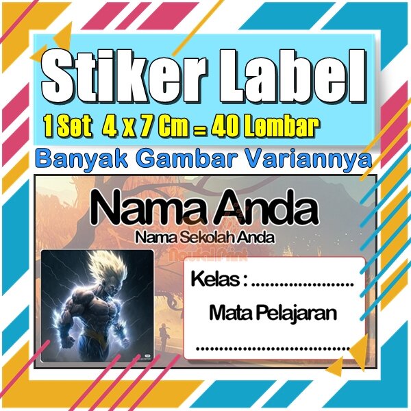 

Stiker Label Nama Buku Pelajaran Anak Karakter Hewan Lucu Cute Murah Sticker Kecil Banyak 20 Lembar Anime Vol-389