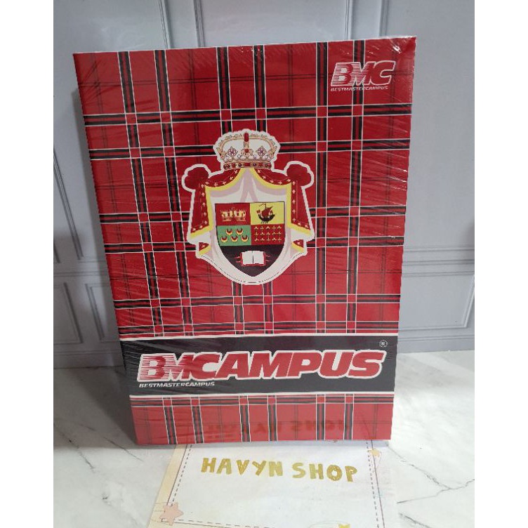 

FTHV9094 [Terkece Se-RI] (10pc) buku tulis kampus merek BMC isi 50 lembar PANJANG BESAR