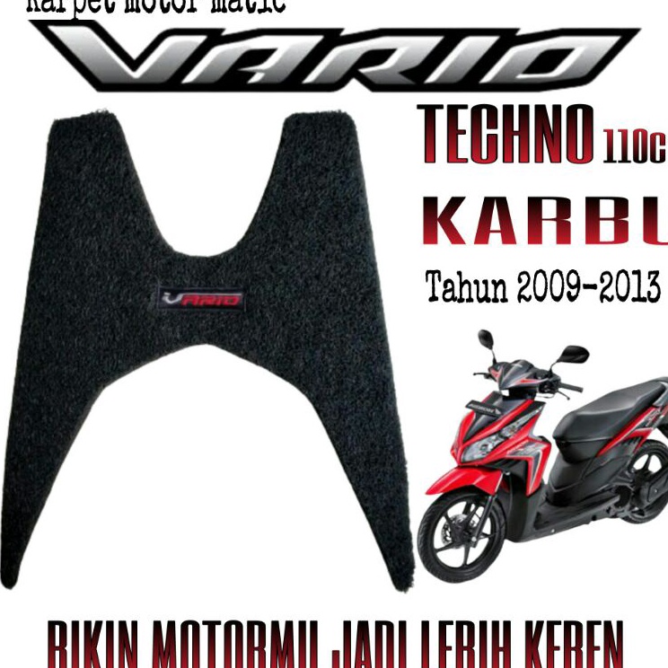 _ iw karpet motor honda vario techno 110 karbu cbs 2009/karpet vario techno 110 cbs 2010/karpet vari