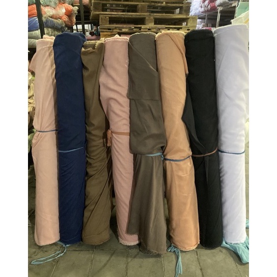 KodeWw3W7 KAIN VOAL POLOSAN METERAN POTONGAN PREMIUM KERUDUNG / HIJAB JILBAB / SEGI EMPAT VOAL