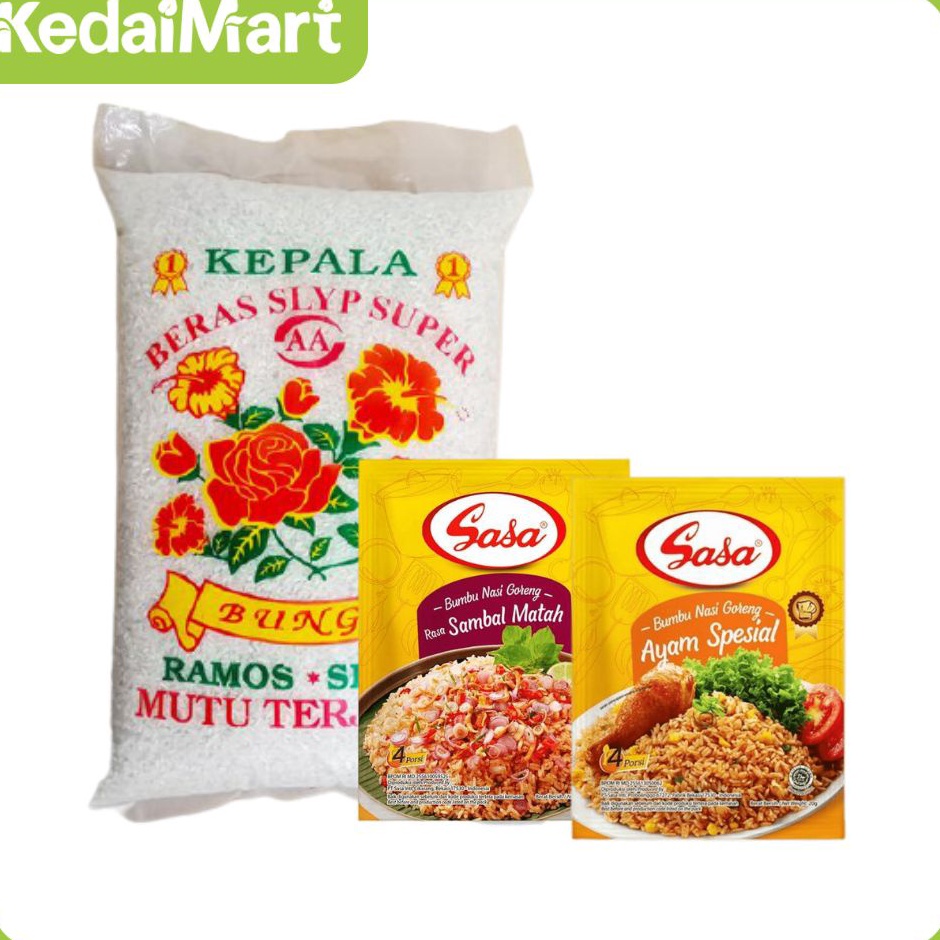 

HNNJ8099 sCODs Paket Beras SASA C