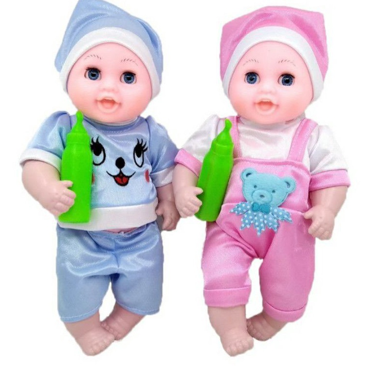 ➯ MAINAN ANAK BONEKA BAYI BERSUARA BICARA KANTONG B760 ❀ ⁑