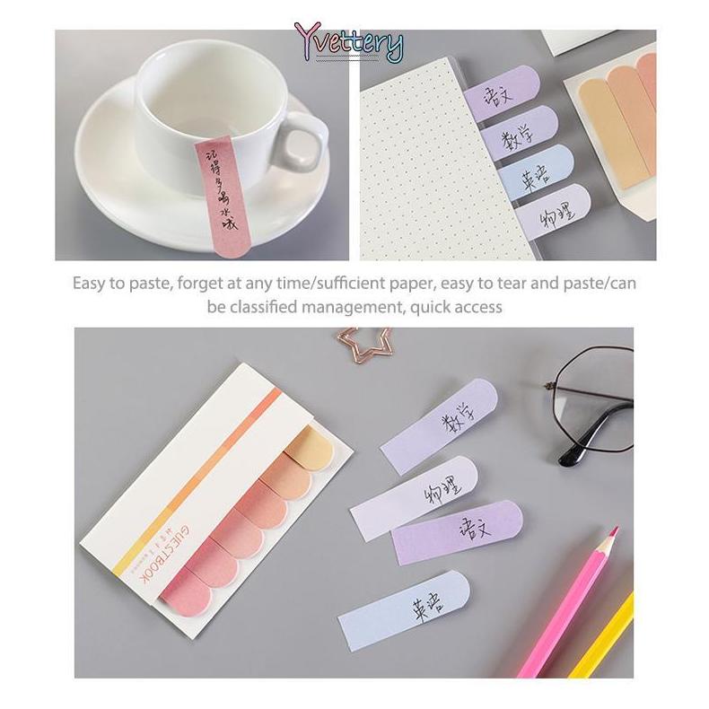 

Trending Cod6 Baris Guestbook Memo Mini Stick Note Sticky Notes Polos / Lucu Kreatif Notes Siswa Belajar Gradien Catatan Stiker Indeks Catatan Kantor Stiker