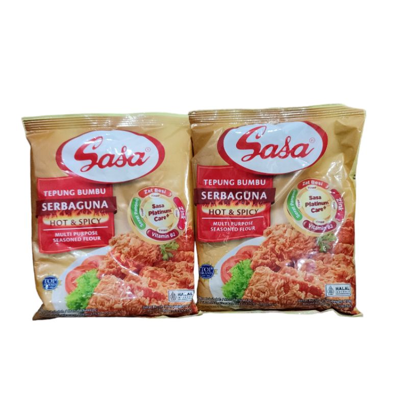 

SASA Tepung Bumbu SERBAGUNA HOT&SPICY 210gr