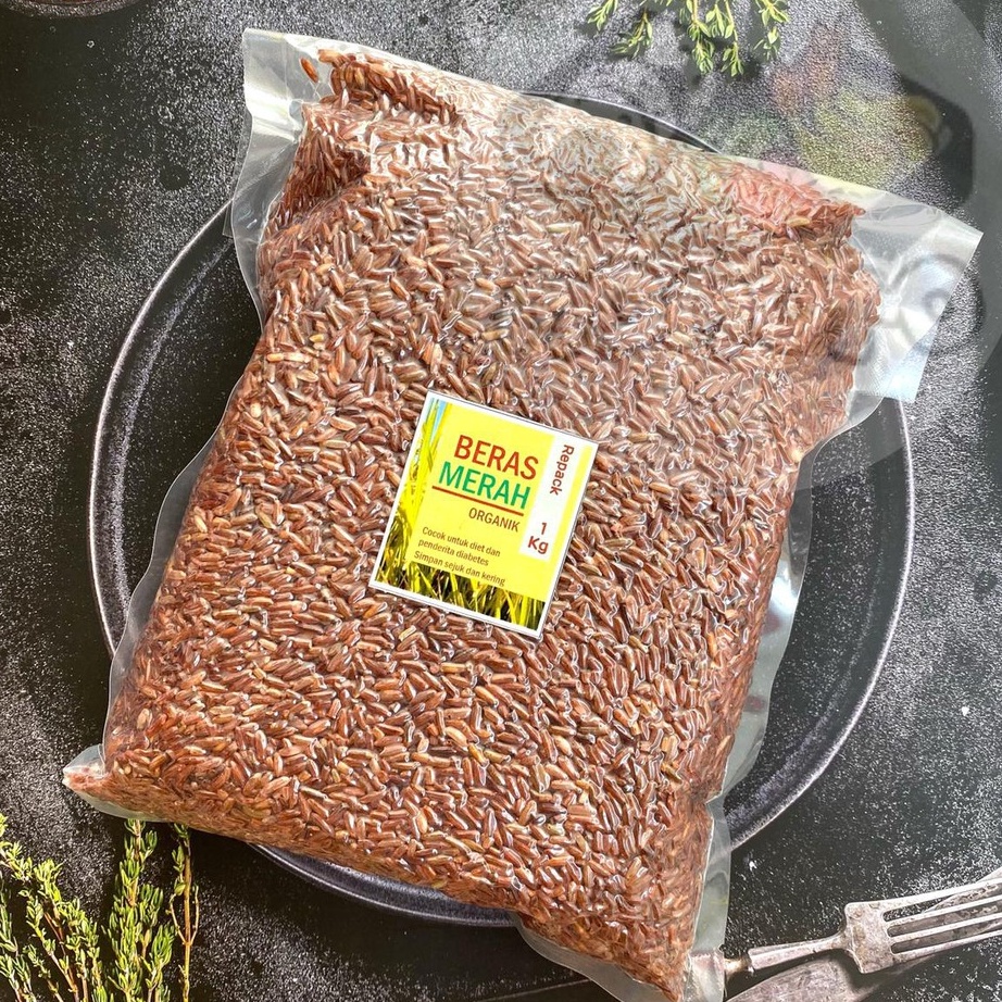 

BNWK4066 HOT Beras Merah Organik 1 Kg Murah Premium Quality Diet Sehat MPASI