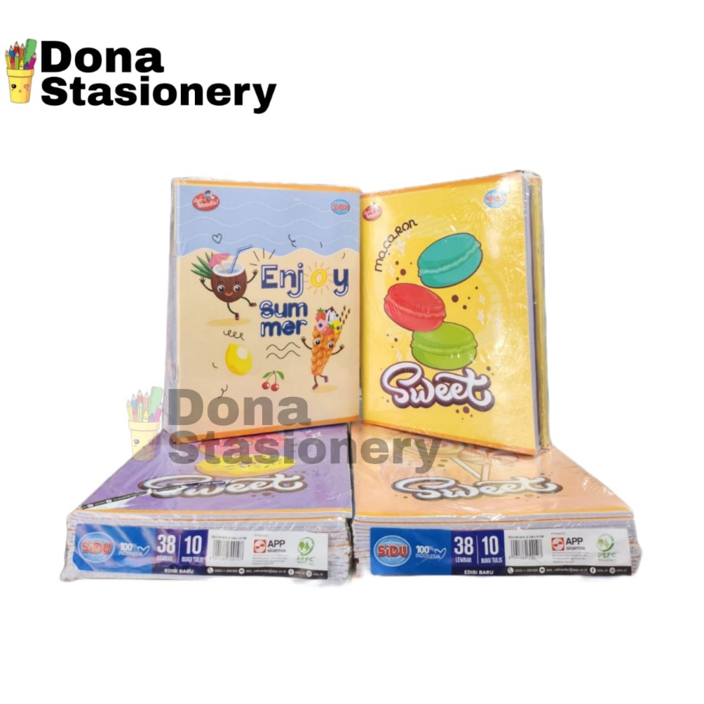 

Star 3.3 [ PACK ] Buku Tulis SIDU 38 & 58 - SINAR DUNIA
