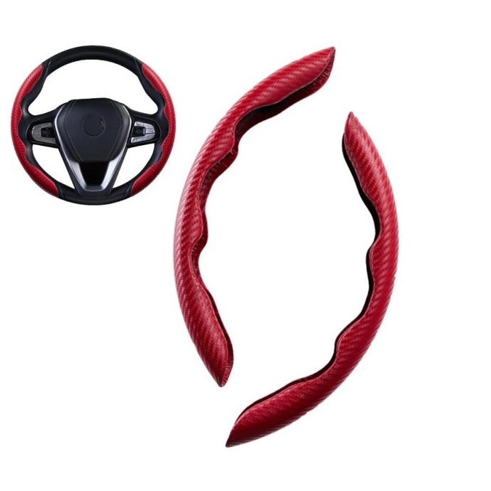 Cover Stir Zentaoto Sarung Stir Mobil Carbon Sarung Stir Carbon
