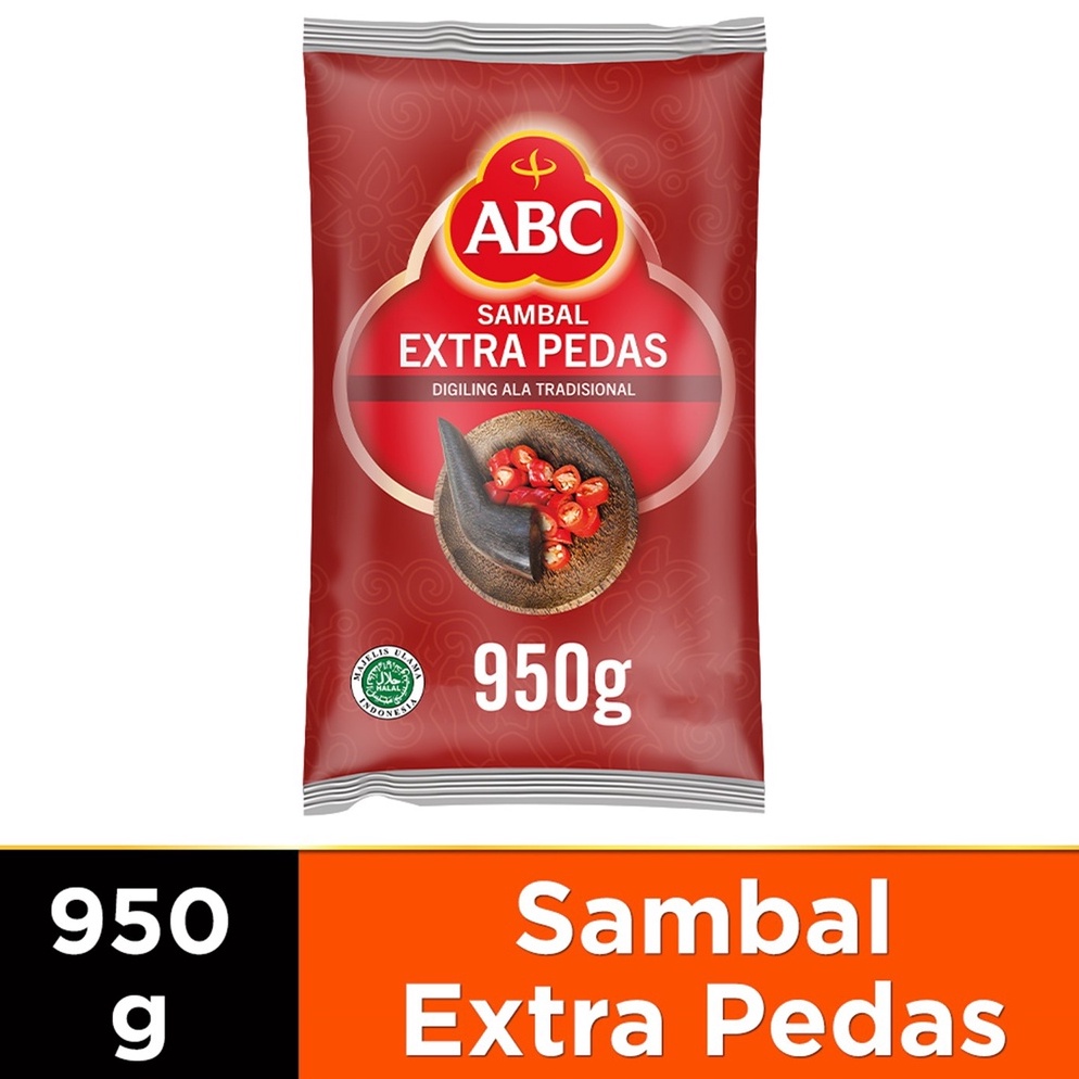 

←Best Terlaris✣☈ ABC Saus Sambal Extra Pedas 950 g P91