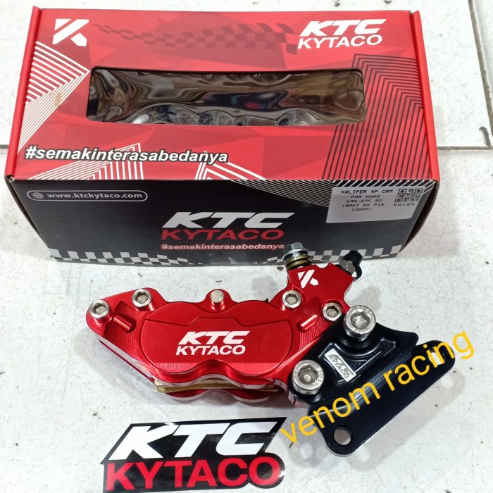 Kaliper Ktc Kytaco 4Piston Crm New R15 V3 Vva Depan/ Kaliver R15 V3 4P Kode Br06