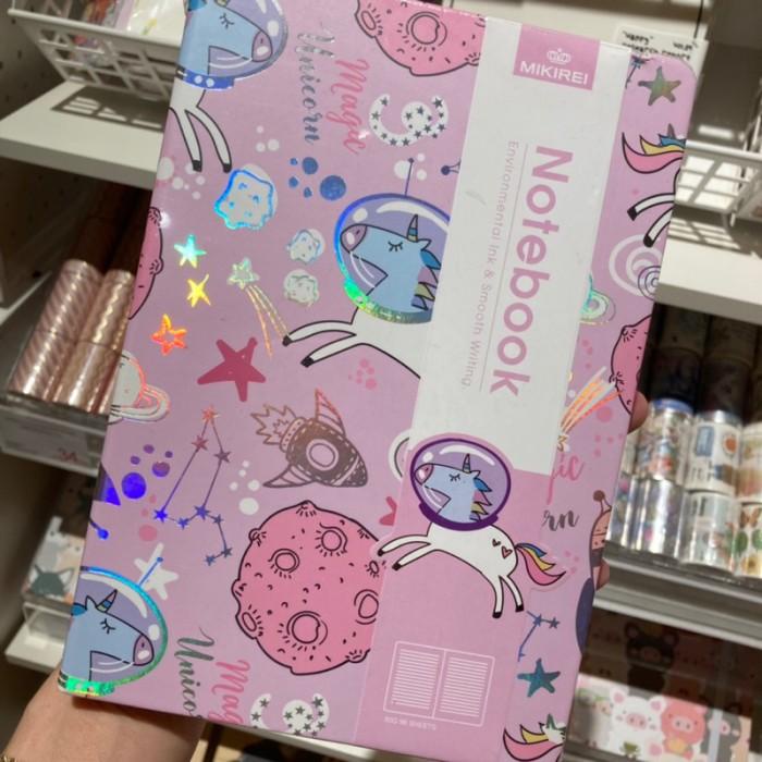 

NOTEBOOK BUKU TULIS HARDCOVER UNICORN NOTE BOOK KUDA PONY LITTLE PONI