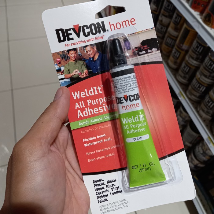 

PROMO Devcon weldit lem adhesive multifungsi 29 ml