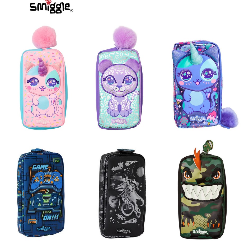 

TXYZ3280 Terbaru day SMIGGLE Best Budz Character Pocket Pencil Case