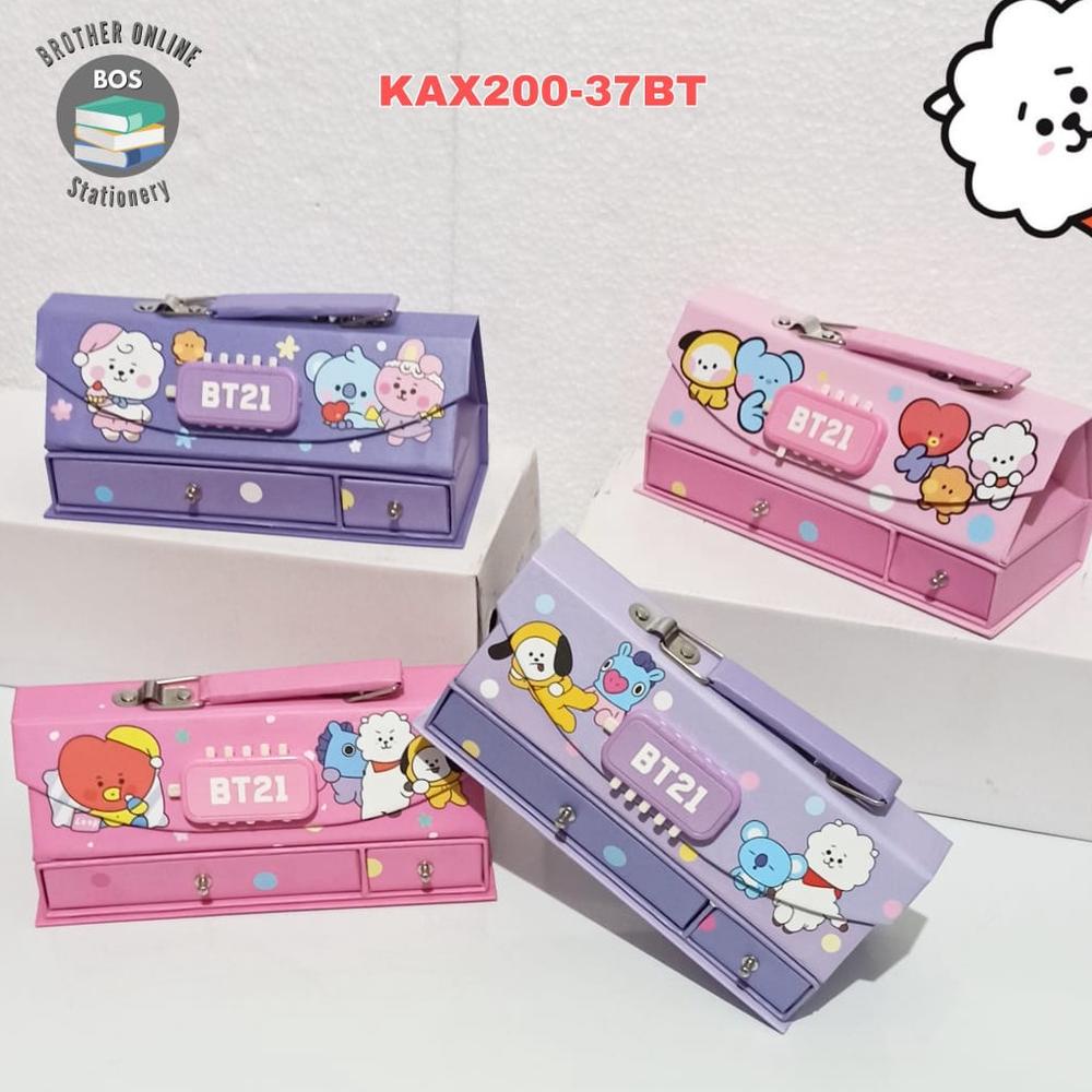 

8.8 Big Sale Bos Kotak Pensil Karton+Kode Kunci/Tempat Pensil/Pencil Case Code/Pin Grosir !!
