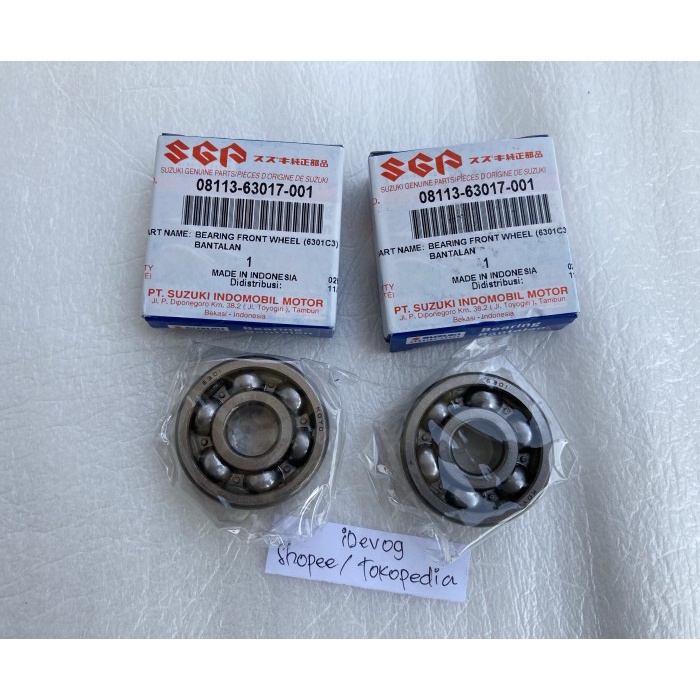 Ready Bearing Klaher Roda Depan Satria Fu Karbu Satria Fu Fi Injeksi Sgp