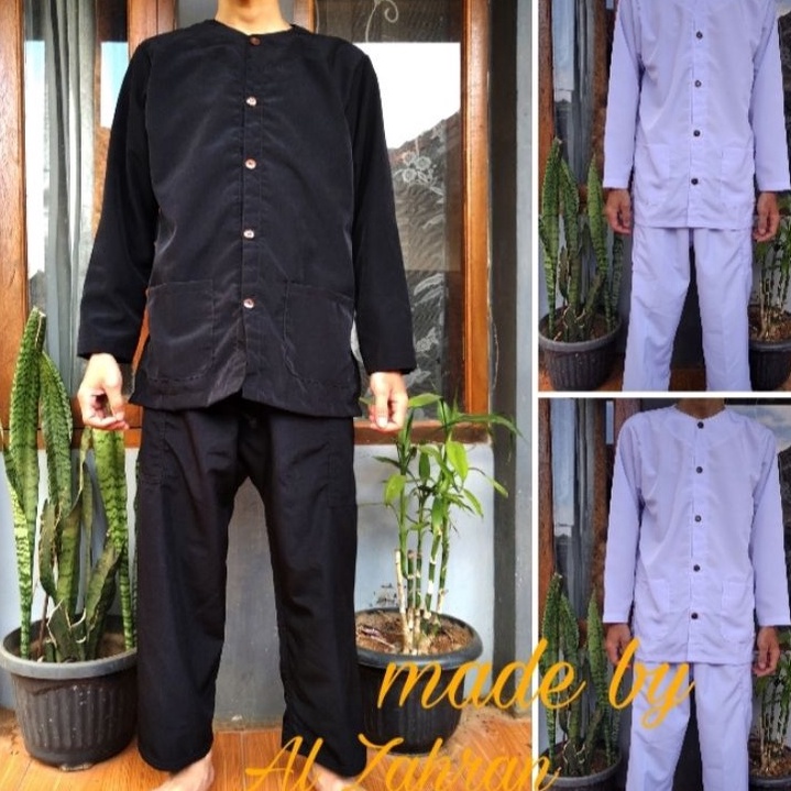 Buruan Beli SETELAN (baju + celana)baju pangsi/ adat  / silat /tradisional/kampret /khas sunda pria 