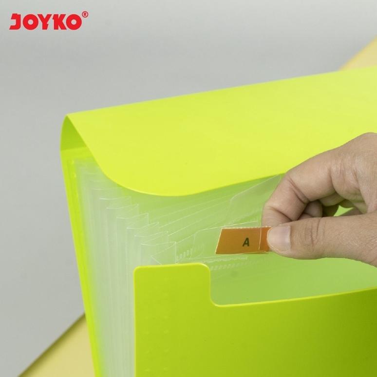 

8.8 [Big Sale] Expanding File Map Harmonika Joyko Ef-2638 Folio 13 Pocket New !!