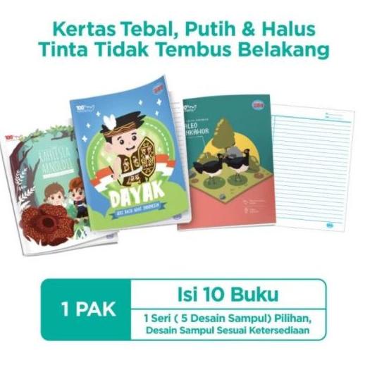 

8.8 Big Sale Buku Tulis Sidu 58 Lembar / Buku Tulis Bergaris [Pack-10 Pcs] Grosir !!