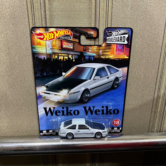 HOT SALE HOTWHEELS BOULEVARD TOYOTA AE86 SPRINTER TRUENO PUTIH TERMURAH