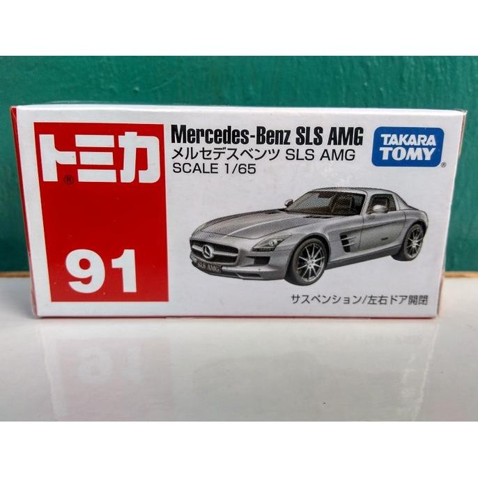 HOT SALE MAINAN TOMICA NO 91 MERCEDES-BENZ SLS AMG DIECAST MINIATUR MOBIL TERMURAH
