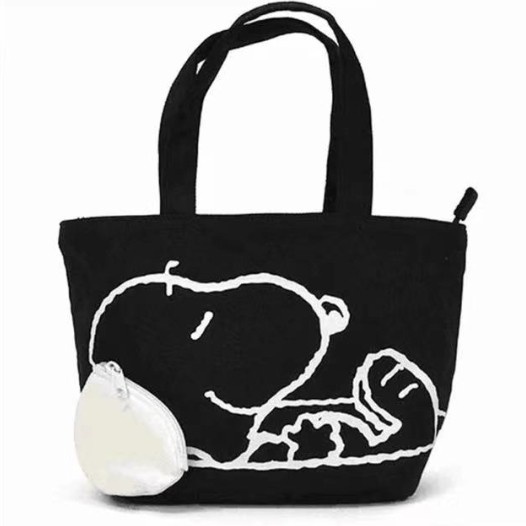 Best Seller Tas Tenteng Kanvas Snoopy Kuping
