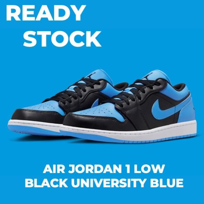 Sneakers Nike Air Jordan 1 Low Black University Blue Twostore222