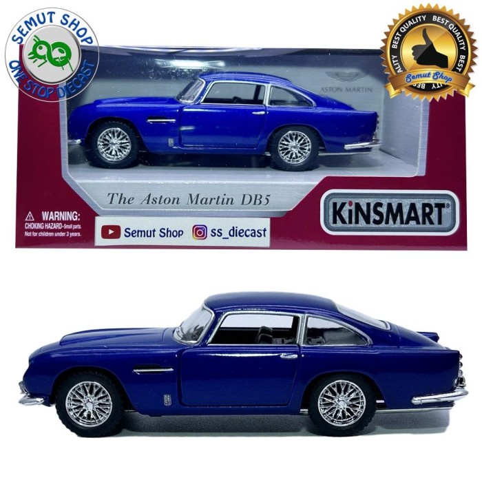 MUST HAVE KINSMART THE ASTON MARTIN DB5 MINIATUR DIECAST MOBIL ASTON MARTIN DB5 TERMURAH