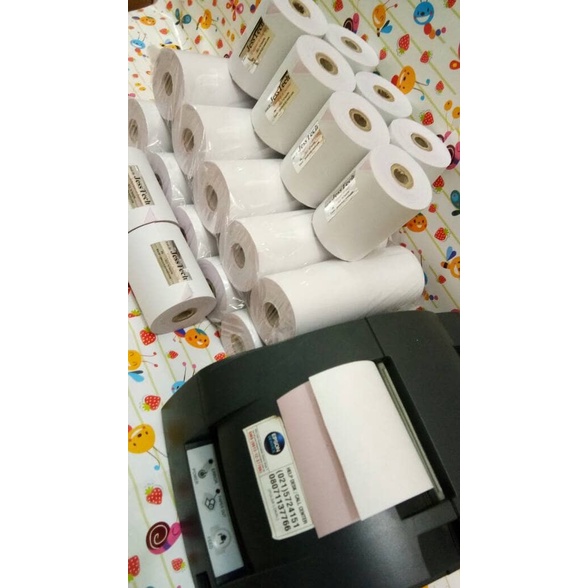 

Terlaris Kertas Struk 75 X 60 2 Ply Paper Roll Printer Kasir