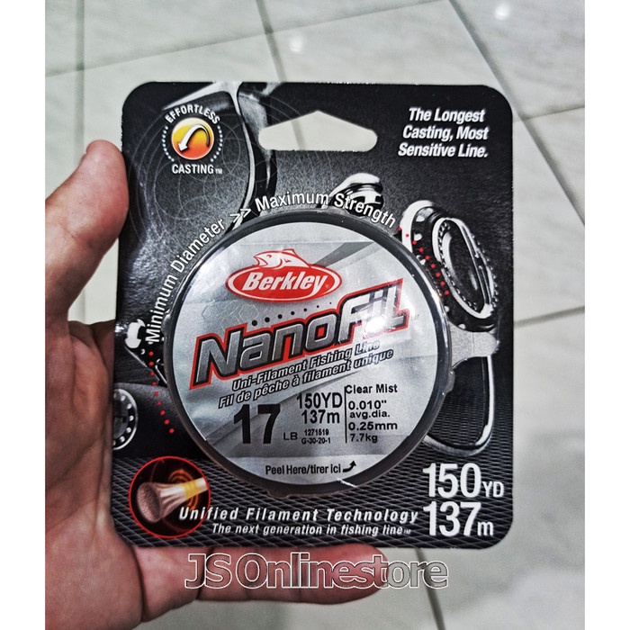 NEW SERIES SENAR PANCING BERKLEY NANOFIL ORIGINAL
