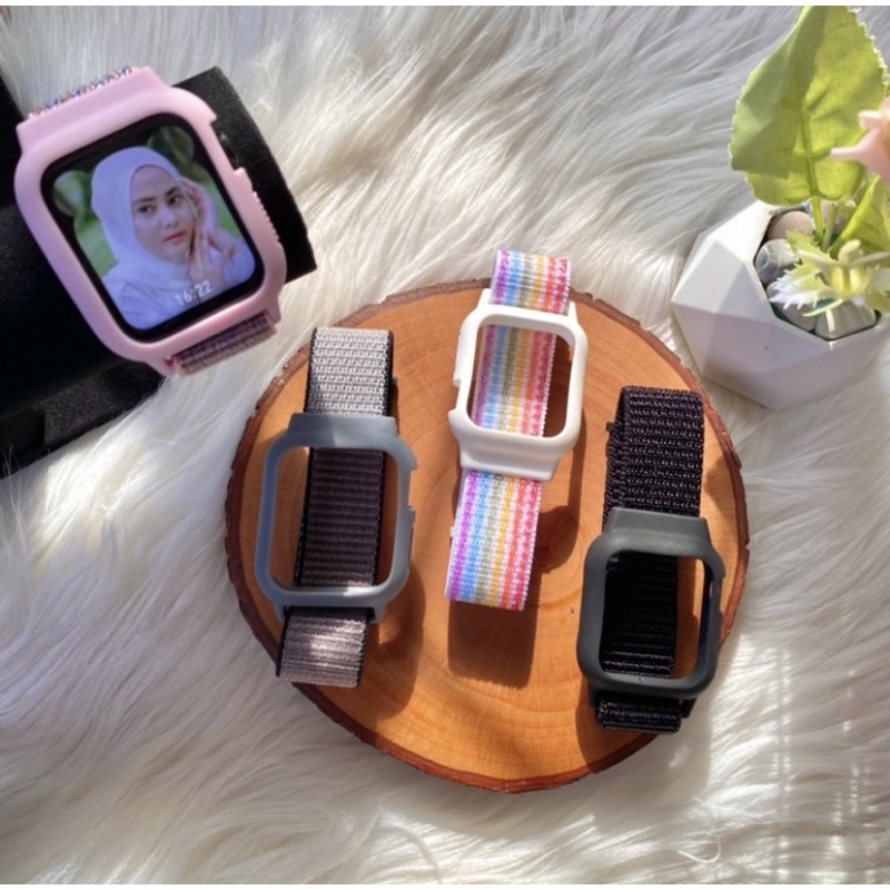 STRAP IWATCH DENNOS NYLON PROTECTION SMART WATCH T500 T55 T5 F10 F20 F18 FT50 FT30 X7 HW12