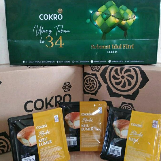 

✨ Bluder Cokro Madiun ( ASLI ) BOX isi 8 pcs 